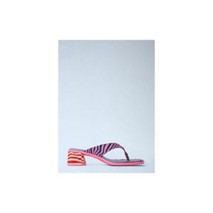 26 SS 캠퍼 여성 Striped Block Heel Sandals cmp0264010pin