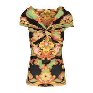 에트로 멀티컬러 오프숄더 트위스트 탑 WRJA019399IAS76 X0812