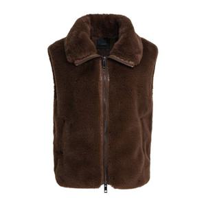 핀코 스탠드 칼라 인조 퍼 베스트 105107 A2WNL74