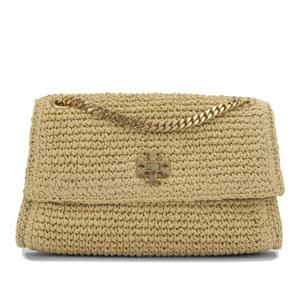 토리버치 로고 위빙 스트로 플랩 숄더백 184121 254