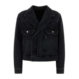 사카이 더블브레스트 크롭 데님 재킷 2608465 001