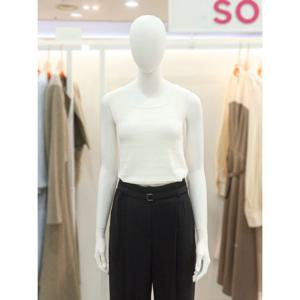 [숲]스퀘어 민소매 니트 탑(OC5SKT1)_DG