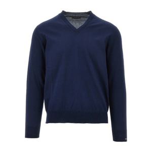 프라다 스몰 슬리브 로고 브이넥 스웨터 UMF211SOOO 1813 F0008