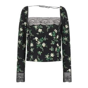 돌체앤가바나 플로럴 레이스 인서트 탑 F7BQ1TFSA9G HX6BZ