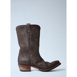 프라다 텍스처드 가죽 웨스턴 부츠 2WE002 MJ0 F0038