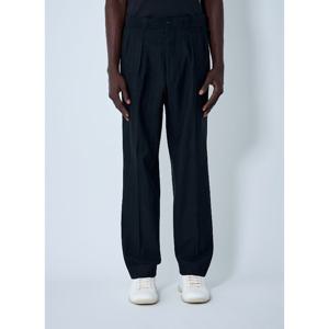 프라다 테이퍼드 플리츠 울 팬츠 UP0362 17WC F0002