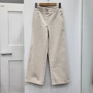 [무자크]투버튼와이드스판면팬츠MQ3WPT10_GN