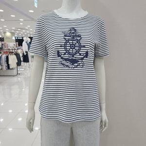 [크레송]부드럽고 얇은 줄무늬티셔츠 ODCFRP58_US