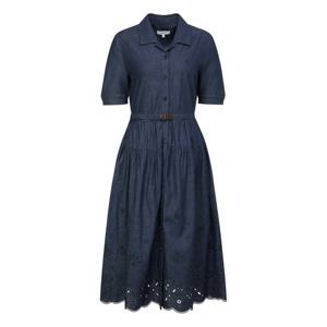 헤지스 여성 데님라이크 아일렛 원피스 HSDR6B302 HSDR6B302