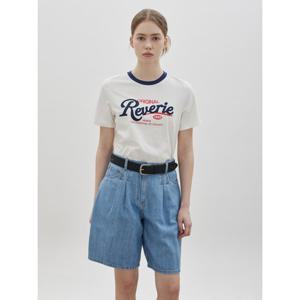 씨씨콜렉트 [CC콜렉트] C262PSA451_투턱 데님 쇼츠 C262PSA451