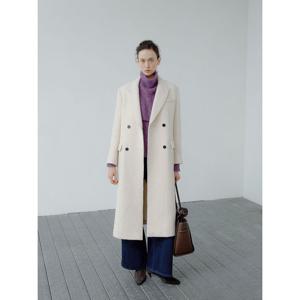 [쥬크]알파카 블렌디드 더블 롱코트_Z254MSG203