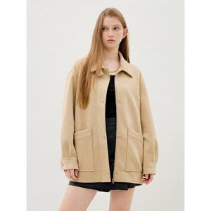 [올리브데올리브] 오버핏 집업 스웨이드 점퍼 OH6SM1820