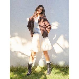 씨씨콜렉트 [CC콜렉트] C262MSD040_미니 티어드 스커트 C262MSD040