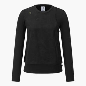 데상트골프웨어 VQA DR12WFTL34-BLKG 아크먼트(ACMT) 여성 테크메쉬 긴팔 티셔츠 / BLACK