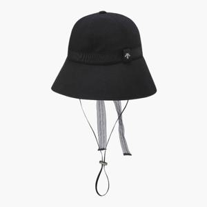 데상트골프모자 VQA DR12WFCP23-BLKG 여성 라운드 버킷햇 / BLACK