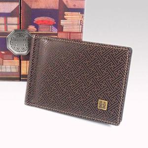 카라빈카 지갑 머니클립- 완자문