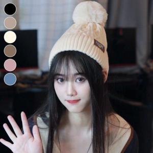 남자비니 HAPPY 꽈배기 기모 비니 ELM-138