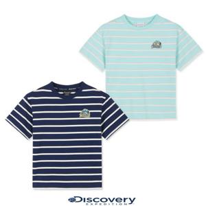 디스커버리키즈DKRS63063키즈 스트라이프 반팔티셔츠