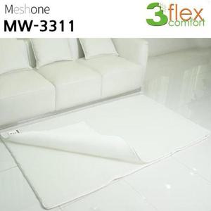 매쉬원 3D 매쉬 화이트 이중매트 3.3cm (슈퍼싱글) (MW-3311) (화이트커버)