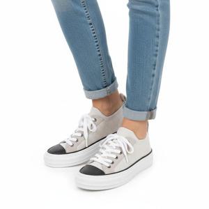 브루넬로 쿠치넬리 25SS 여성 모닐리 니트 스웨이드 스니커즈 (MZ35G2650 C9588 25S)