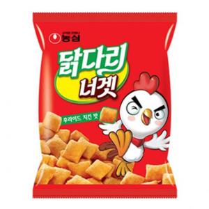 치킨맛 농심 닭다리너겟 후라이드 (반박스) 130gx6개