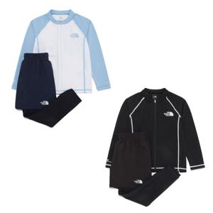 NJ5JR20 노스페이스 키즈 서프사이드 집업 세트