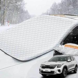 햇빛가리개 더뉴셀토스 성에방지 앞유리커버 자동차 앞유리 덮개