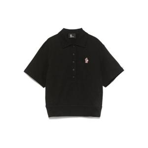 라프리마 몽클레어 그레노블 로고 패치 코튼 폴로 셔츠 8A00001 83927 999