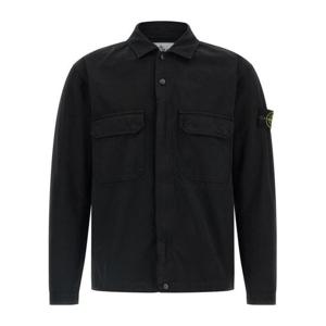 라프리마 스톤아일랜드 1200009 코튼 오버셔츠 지퍼여밈 K2S15 S0211 V0029