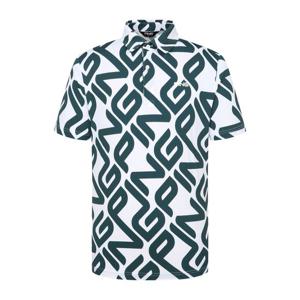 [핑골프]남성 빅로고 패턴 카라 반팔 티셔츠111E2TO505_GN