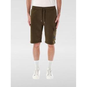 라프리마 CP컴퍼니 코튼 Diagonal 플리스 로고 반바지 다이애 18CMSB101A 110044G 683