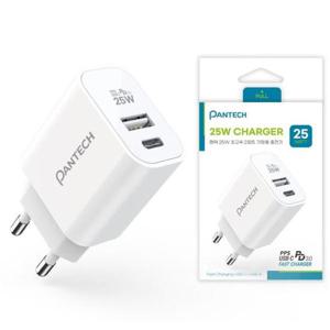 팬택 가정용충전기 PD 25W 2포트 충전기 본품 (케이블미포함) (USR-H22-212) 핸드폰충전기