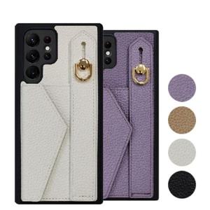 카드수납휴대폰케이스 카드수납 가죽 범퍼 케이스 갤럭시S22울트라 S908