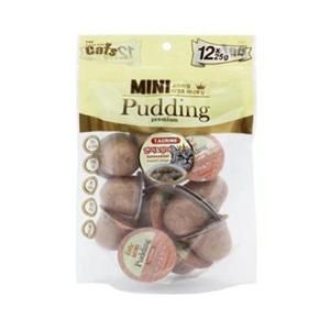 고양이푸딩간식 더켓츠 연어장어 미니푸딩 고양이간식 애묘간식 12P