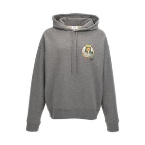 라프리마 메종키츠네 RAMBLING 폭스 오버사이즈 후디 램블링 NM00707KM0001 H131