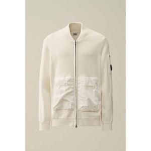 라프리마 CP컴퍼니 코튼 Mixed 봄버 니트 믹스드 16CMKN046A 005367M 103