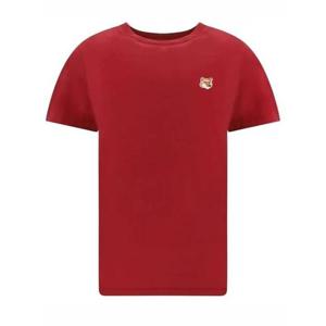 라프리마 메종키츠네 FOXHEAD 패치 레귤러 티셔츠 폭스헤드 LW00105KJ0008 P675