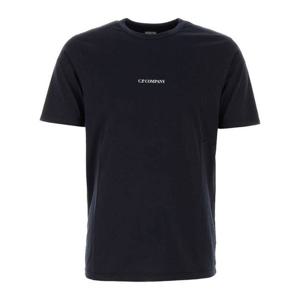 라프리마 CP컴퍼니 241 저지 가먼트 다이드 로고 티셔츠 16CMTS085A 005431G 888