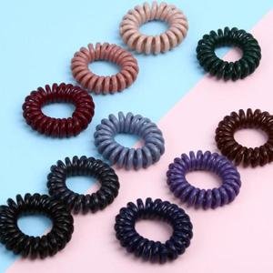 포니테일끈 컬러풀 미니전화선 머리끈 포니테일 올림머리