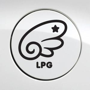 주유구 천사날개 LPG / 주유구스티커 자동차스티커