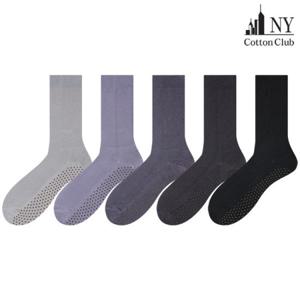 [NY코튼클럽] BL008 넌슬립 남성 신사정장 장목양말