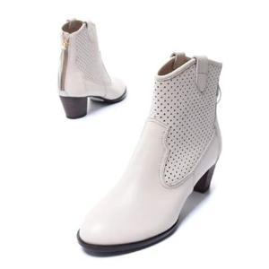 소다 여성 캐주얼 뉴트로 썸머 펀칭 부츠 (굽 5CM) ALB001HC35