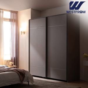 웨스트프롬 더블린 76 슬라이딩 키큰옷장 200cm 선반형