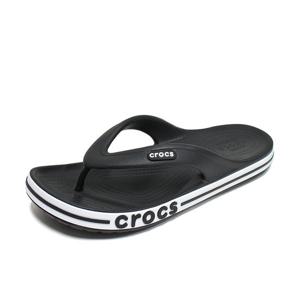 크록스 바야밴드 플립 슬리퍼 쪼리 블랙 205393-066