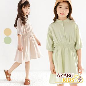 [아자브키즈] 슈슈 원피스 여름 반팔 여아 주니어