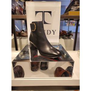 탠디 (Tandy) 여성화 앵클부츠 720710 K040 블랙 6Cm