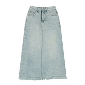 [코데즈컴바인] 미디 워싱 데님스커트 (CJB-DS380W5)