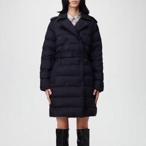 (명품) 버버리 켄트 미드 후드 패딩 코트 811031