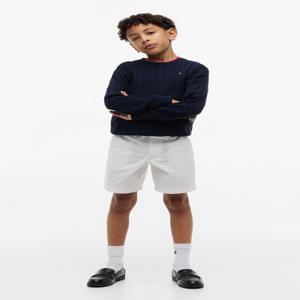 배기 벨티드 치노 쇼츠