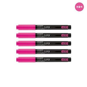 오피스넥스 모나미 에딩슈퍼형광펜(분홍 12자루 4.0mm)